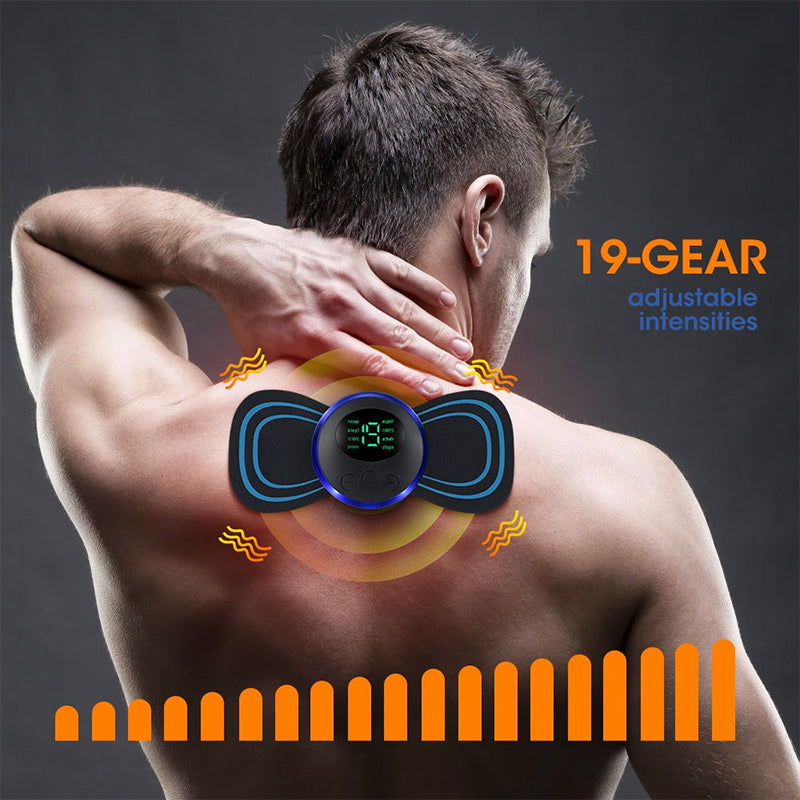 Portable USB Rechargeable EMS Neck Massager