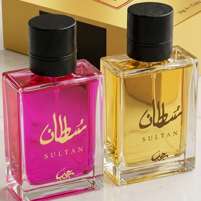 Sultan Premium Long Lasting Perfume 50g ~ Pink