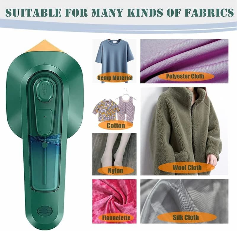 Steam Iron Powerful Performance Smooth Glide Durable Build Easy Operation Reliable Daily Use ~ Non Rotatable